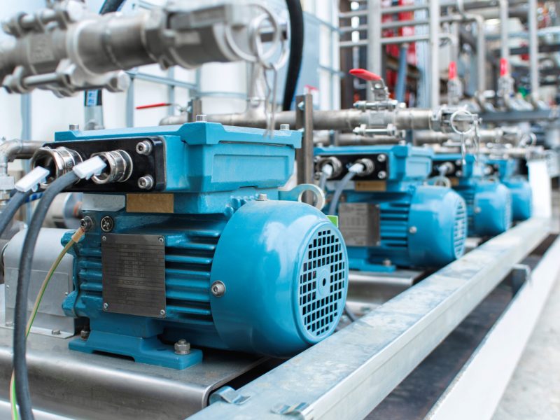 Additive pump station in petrochemical technology